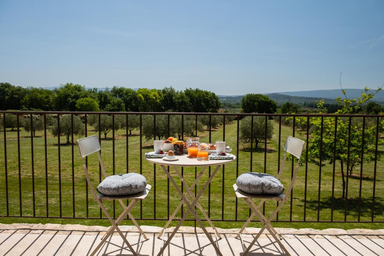 Bastide Toujours Dimanche, Maison De Vacances Avec Vue & Piscine Privee Gordes Exterior foto