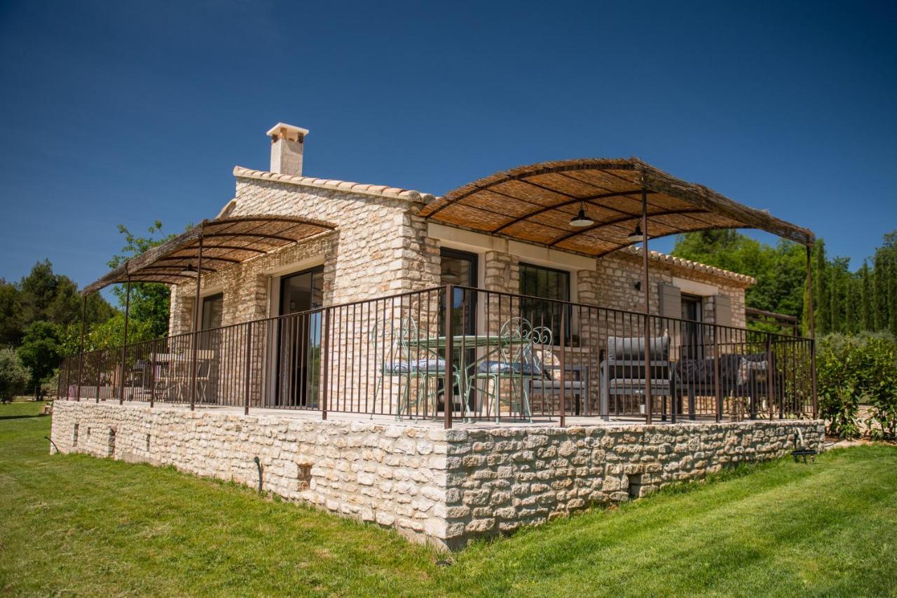 Bastide Toujours Dimanche, Maison De Vacances Avec Vue & Piscine Privee Gordes Exterior foto