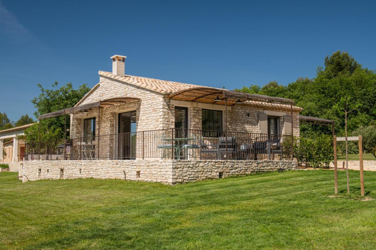 Bastide Toujours Dimanche, Maison De Vacances Avec Vue & Piscine Privee Gordes Exterior foto