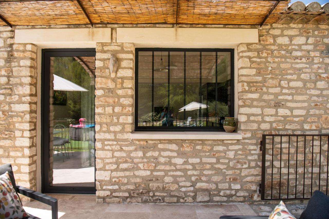 Bastide Toujours Dimanche, Maison De Vacances Avec Vue & Piscine Privee Gordes Exterior foto