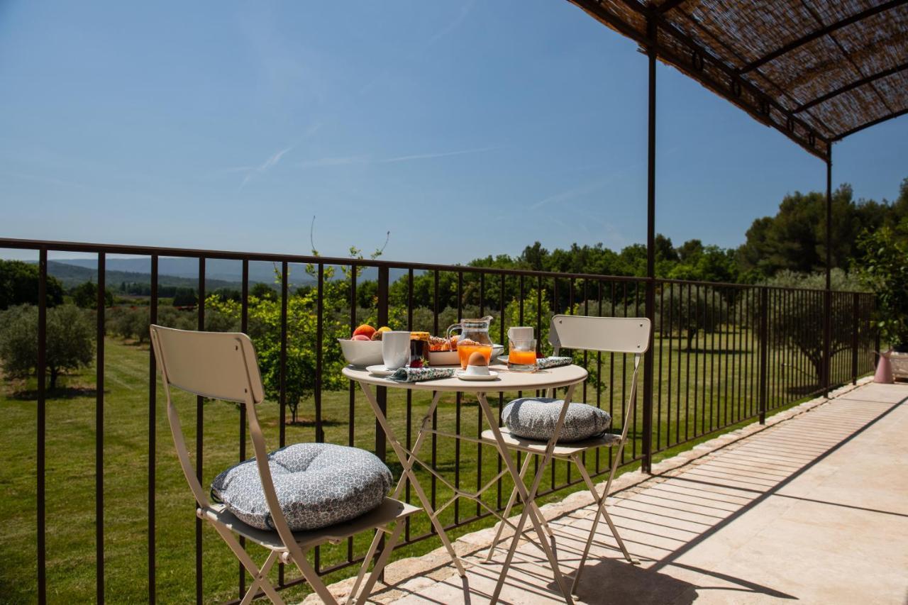 Bastide Toujours Dimanche, Maison De Vacances Avec Vue & Piscine Privee Gordes Exterior foto