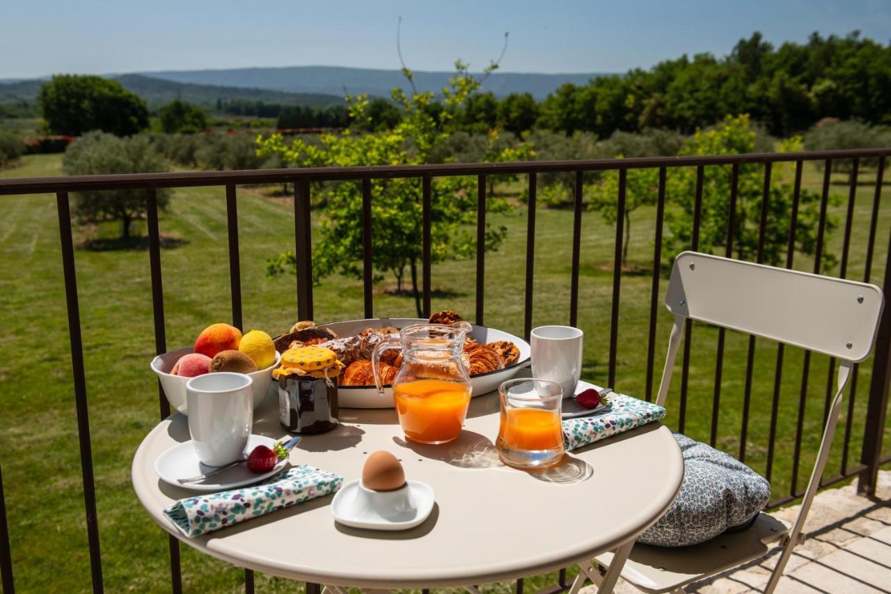 Bastide Toujours Dimanche, Maison De Vacances Avec Vue & Piscine Privee Gordes Exterior foto