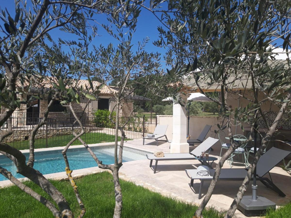 Bastide Toujours Dimanche, Maison De Vacances Avec Vue & Piscine Privee Gordes Exterior foto