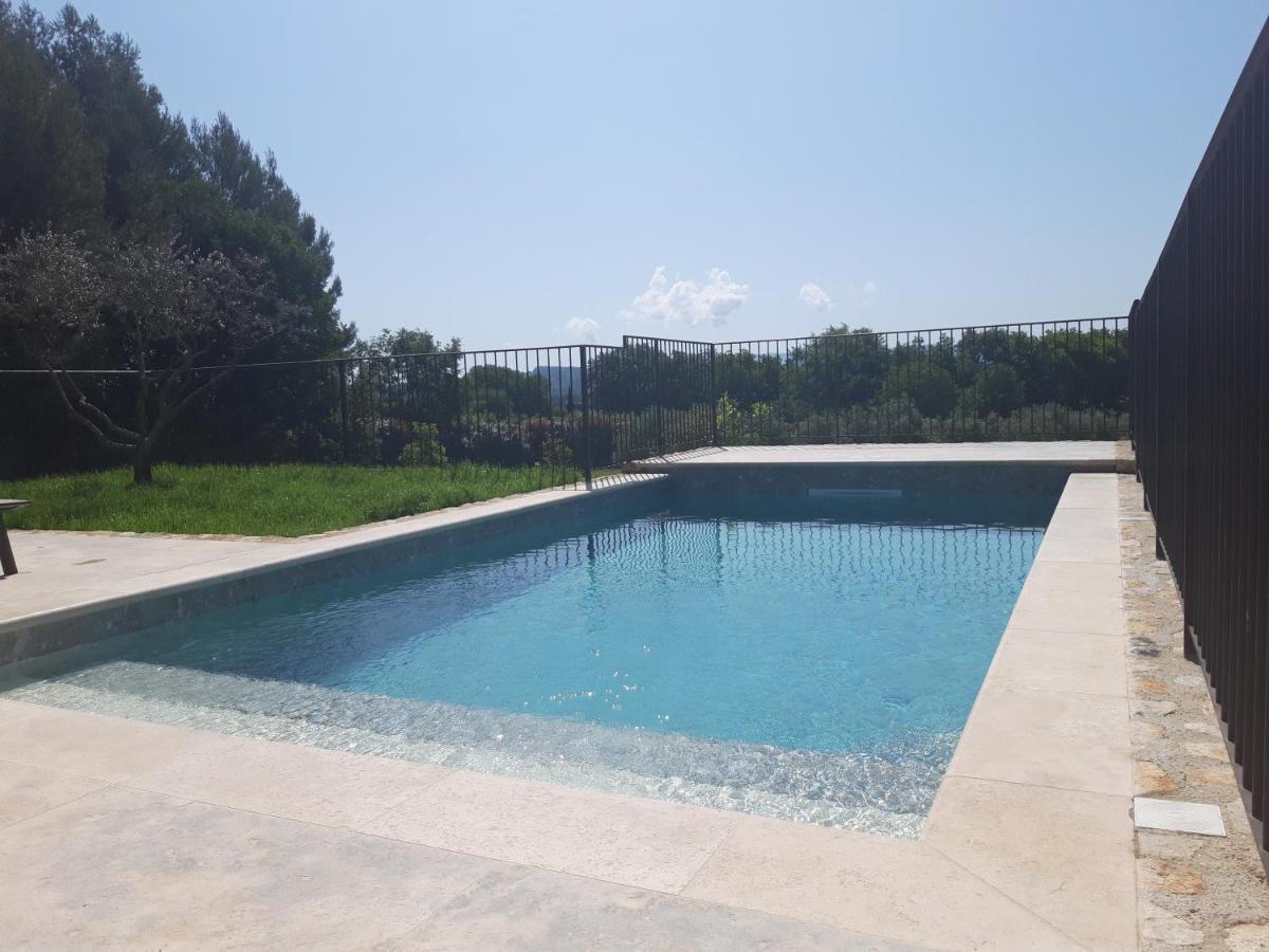 Bastide Toujours Dimanche, Maison De Vacances Avec Vue & Piscine Privee Gordes Exterior foto