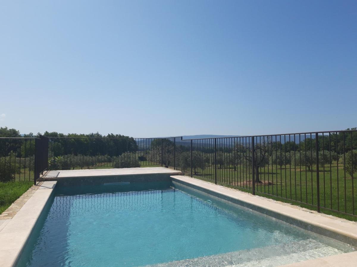 Bastide Toujours Dimanche, Maison De Vacances Avec Vue & Piscine Privee Gordes Exterior foto