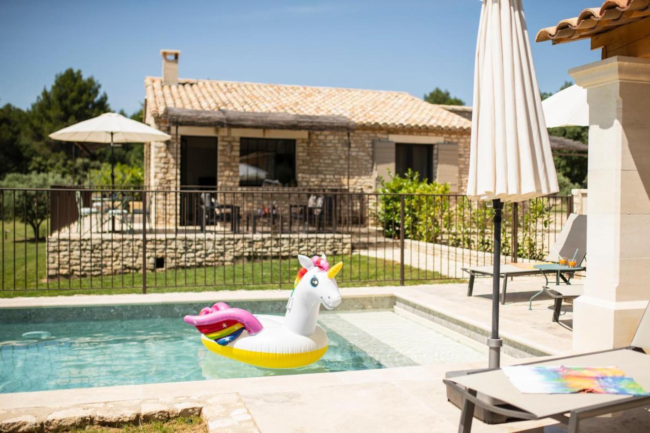 Bastide Toujours Dimanche, Maison De Vacances Avec Vue & Piscine Privee Gordes Exterior foto