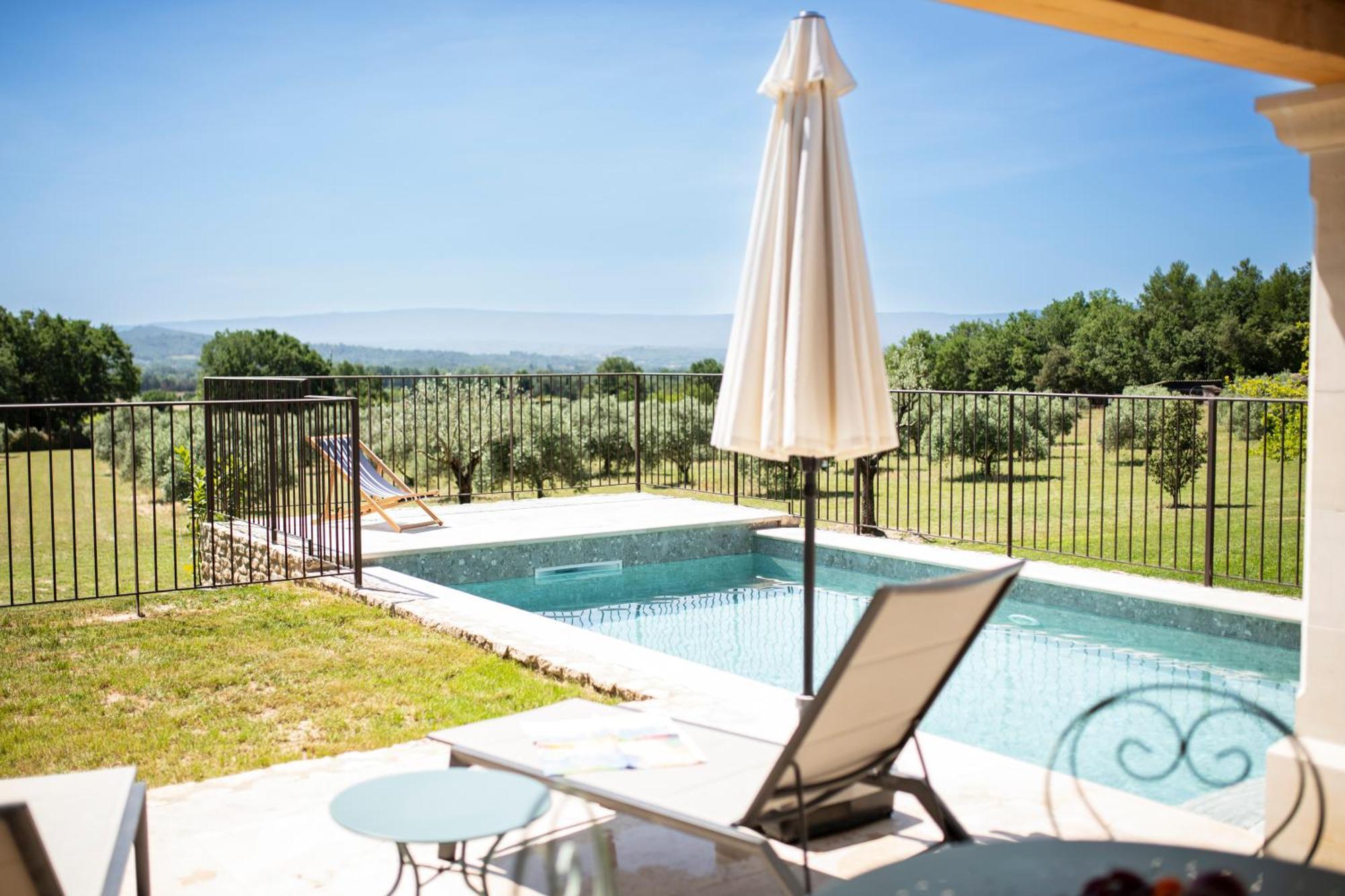 Bastide Toujours Dimanche, Maison De Vacances Avec Vue & Piscine Privee Gordes Exterior foto