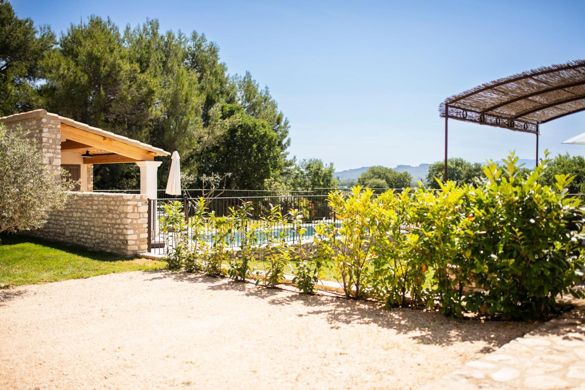 Bastide Toujours Dimanche, Maison De Vacances Avec Vue & Piscine Privee Gordes Exterior foto